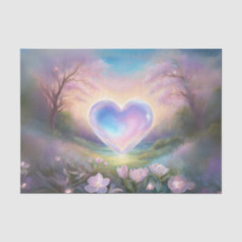 Seda Papel de empacotamento do tecido cardíaco do namor