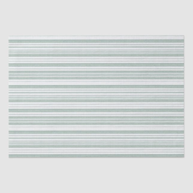 Seda Papel de enrolamento Anson Green Stripe (Frente )