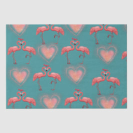 Seda Papel de enrolamento de namorados - Flamingo - Ret
