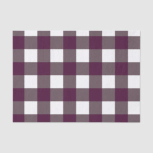 Seda Papel de Impressão de Padrão de Xadrez Buffalo Amo