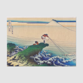 Seda Papel de IMPRESSÃO HOKUSAI JAPONÊS WOODBLOCK