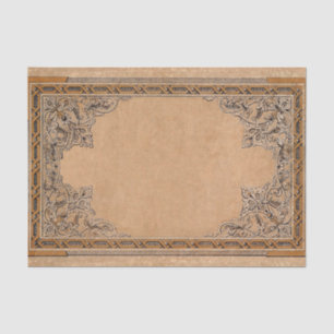 Seda Papel de Knotwork Sepia Antigo