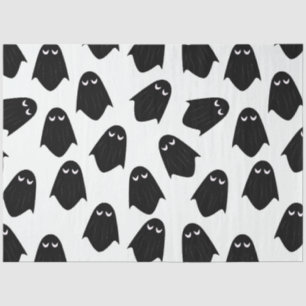 Seda Papel de lenço de silhueta para fantasmas