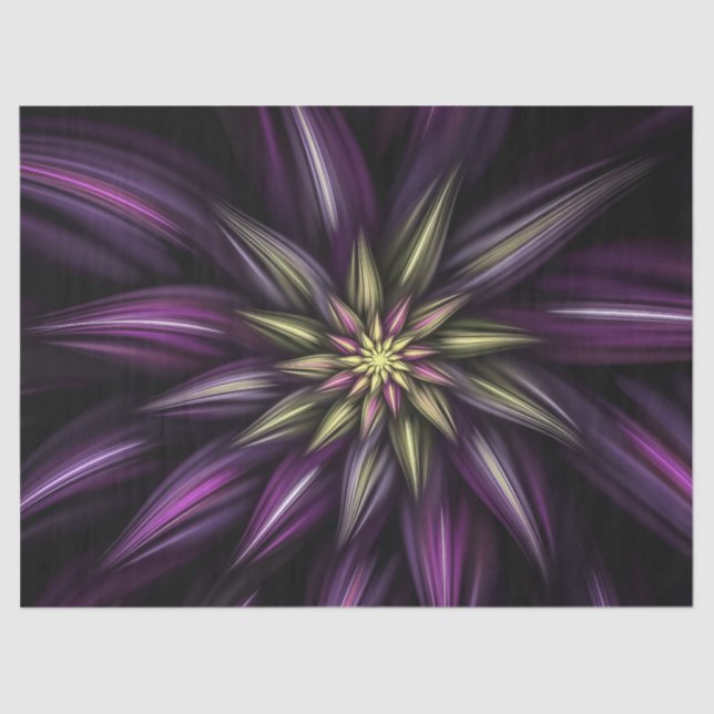 Seda Papel de lenço para flores abstrato (Frente )