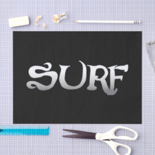 Seda Papel de lenço preto surf