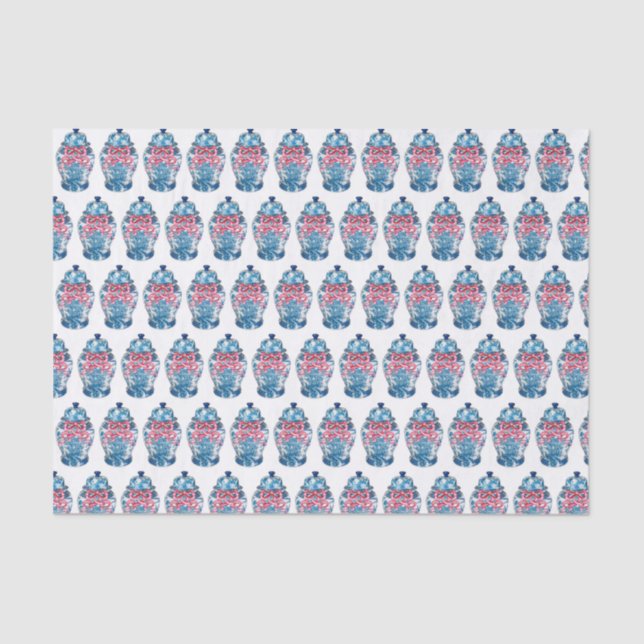 Seda Papel de lençol de Jar Ginger Ginger (Frente )