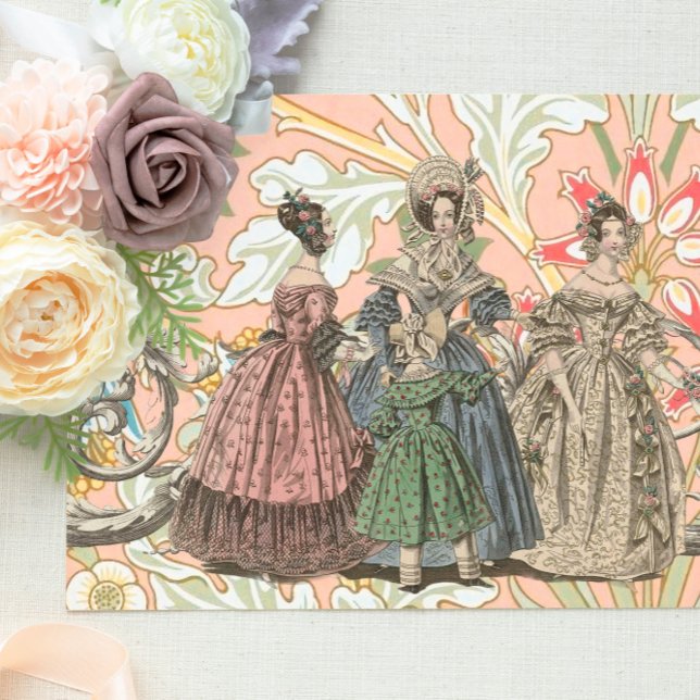 Seda Papel de Moda Francês - Papel de Dissociação Tecid (Criador carregado)