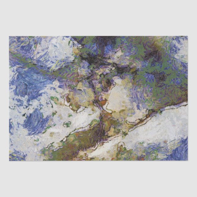 Seda Papel de moldagem Beachy Vibe 1 (Frente )
