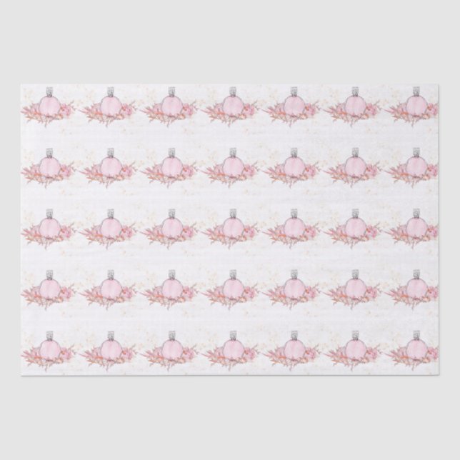 Seda Papel de Padrão para Perfumes Florais (Frente )