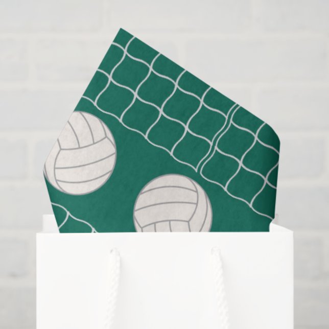 Seda Papel de pano para festas de voleibol (Sacola de presentes)