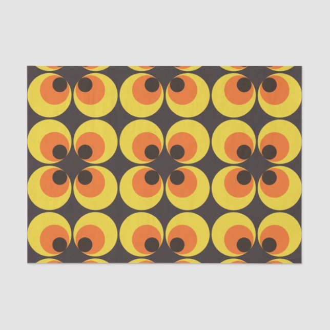 Seda papel de parede 70s (Frente )