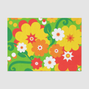 Seda Papel de parede de alimentação da Flor Engraçado +