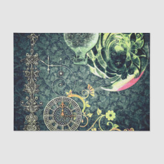 Seda Papel de parede de Steampunk do vintage