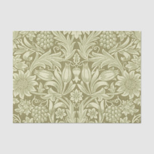 Seda Papel de Parede Girassol de William Morris Vintage
