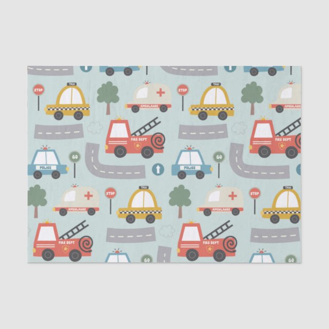 Seda Papel de presente Cars infantil  (Frente )