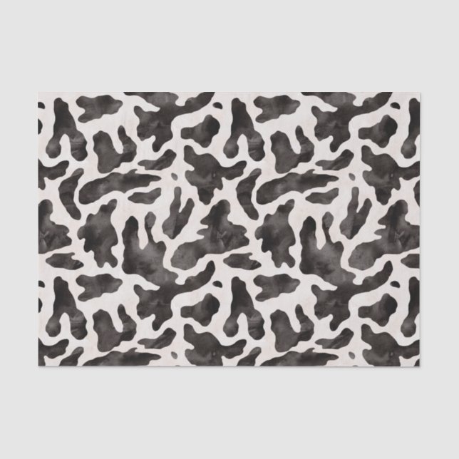 Seda Papel de Presente de Animais de Fazenda Western (Frente )