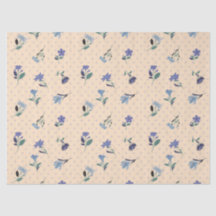 Papel de Presente Peachify Pastel Blooms