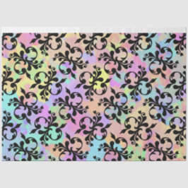 Seda Papel de tecido arco-íris em vigor