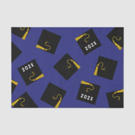 Seda Papel de Tecido Blue Graduation 2025