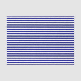 Seda Papel de Tecido com Risca Azul e Branca