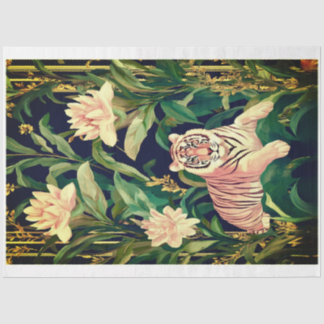 Seda Papel de tecido cor-de-rosa por Elsie Lane Art Gar