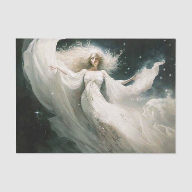 Seda Papel de Tecido da Deusa Estrela (Frente )