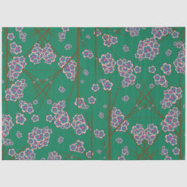 Seda Papel de Tecido das Ramificações Peculiares