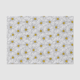 Seda Papel de Tecido de 10 lb em grande margarida, bran