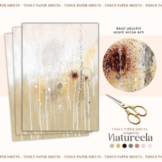 Seda Papel de Tecido de Abstrato de Padrão Elegante Mod