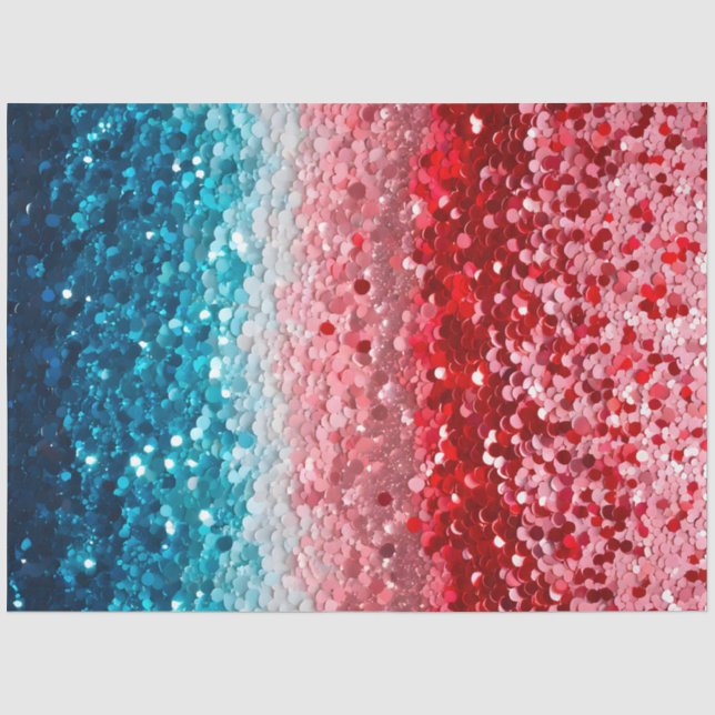Seda Papel de Tecido de Arte de Sequência Colorida (Frente )