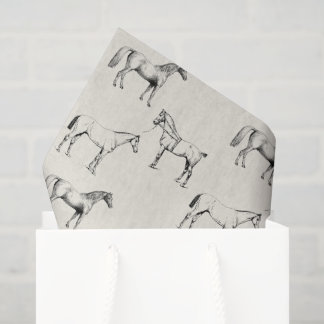 Seda Papel de Tecido de Cavalo para Sacos de Presente e