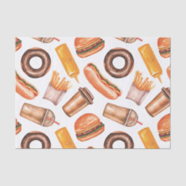 Seda Papel de Tecido de Comida Justo