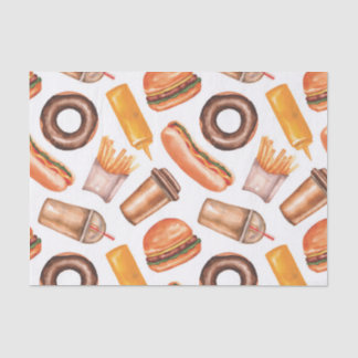 Seda Papel de Tecido de Comida Justo