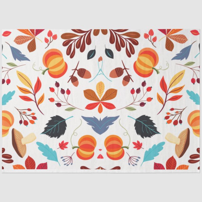 Seda Papel de Tecido de Cores Felizes (Frente )
