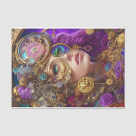 Seda Papel de Tecido de Decodificação de Estampas Exclu