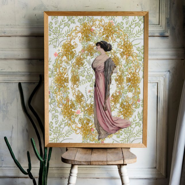 Seda Papel de Tecido de Decopagação da Belle Epoque (Criador carregado)