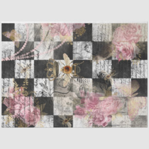 Seda Papel de Tecido de Decoupage da Rainha Real Bebê
