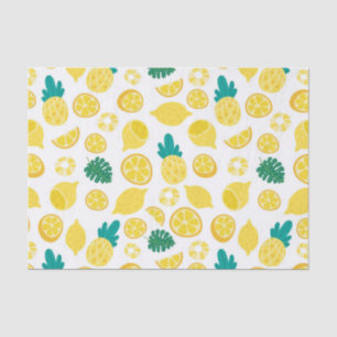 Seda Papel de Tecido de Decoupage de Padrão de Fruta-Li