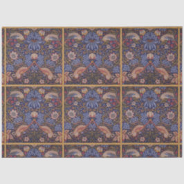 Seda Papel de Tecido de Decoupage do Design de pássaros