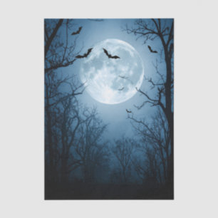Seda Papel de Tecido de Decoupage do Halloween Assombra