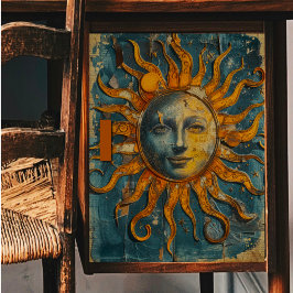 Seda Papel de Tecido de Decoupage em Sol Distinto