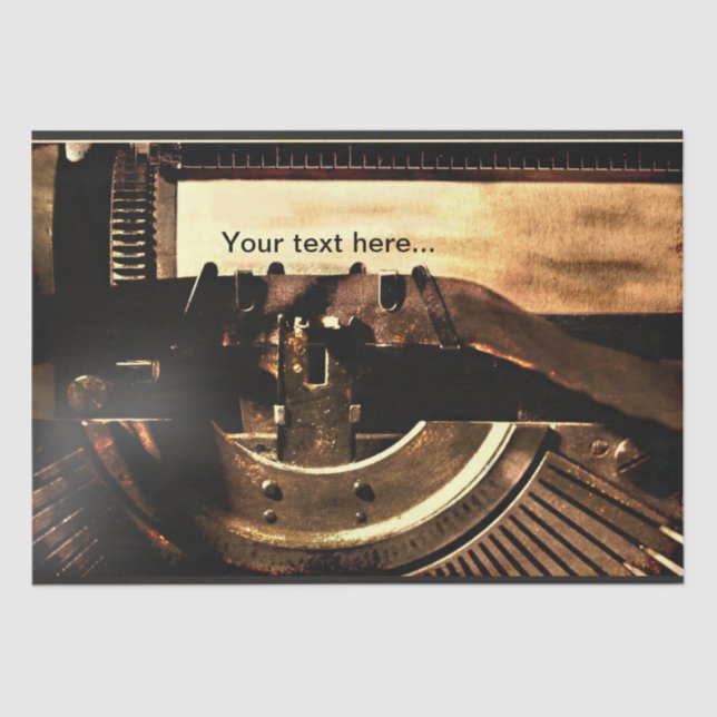 Seda Papel de Tecido de Decoupage Personalizado da Máqu (Frente )