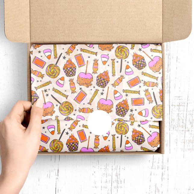 Seda Papel De Tecido De Halloween Com Sabor De Calcinha (Criador carregado)