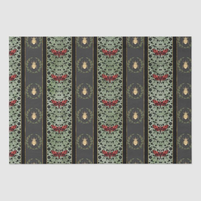 Seda Papel de Tecido de Natal assustador (Frente )