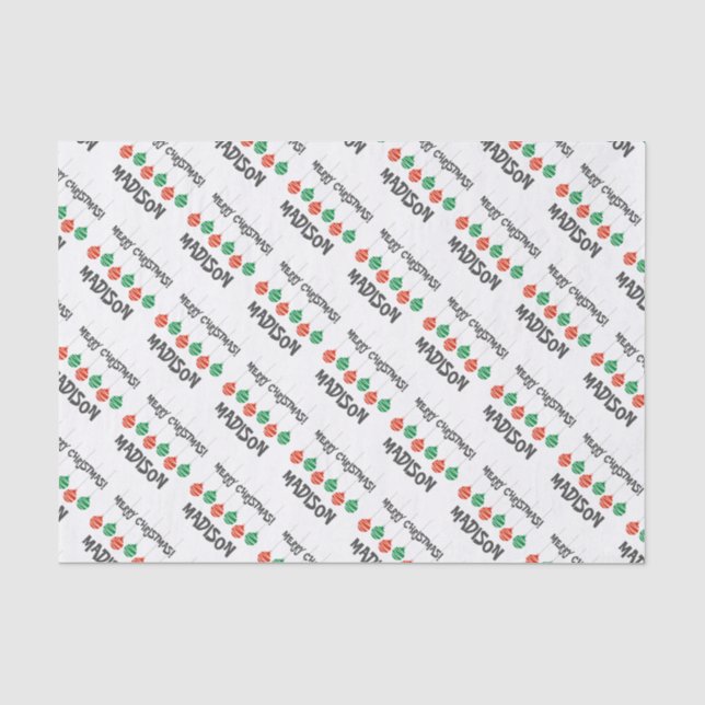 Seda Papel de Tecido de Natal para crianças bonitinho p (Frente )