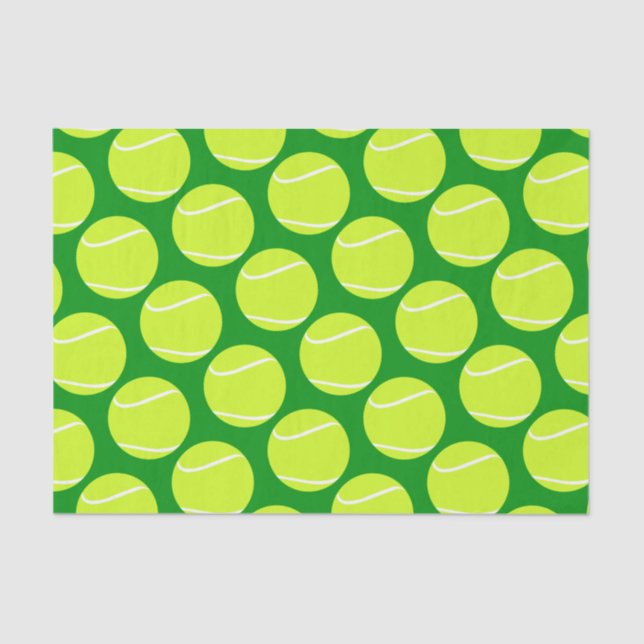 Seda Papel de tecido de ondulação de tênis Ball-Gift (Frente )