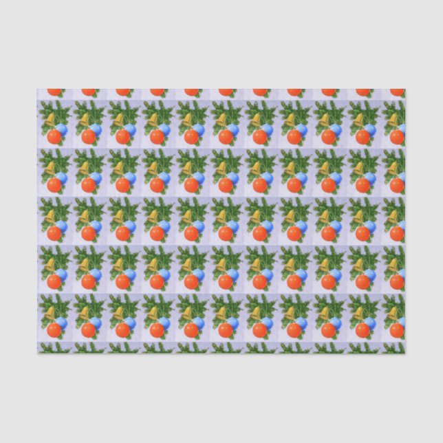 Seda Papel de Tecido de Ornamento (Frente )