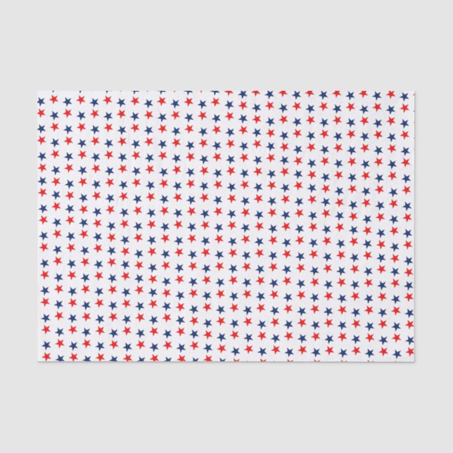 Seda Papel de Tecido de Padrão Estrela (Frente )