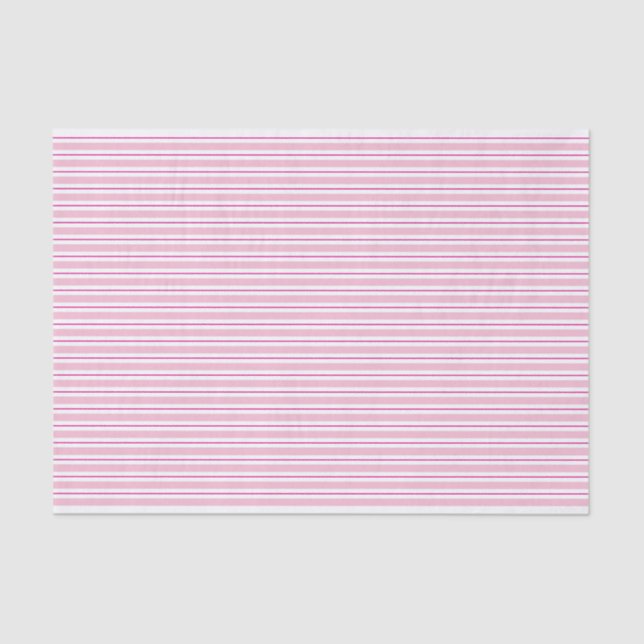 Seda Papel de Tecido de Padrões Strik Rosa (Frente )