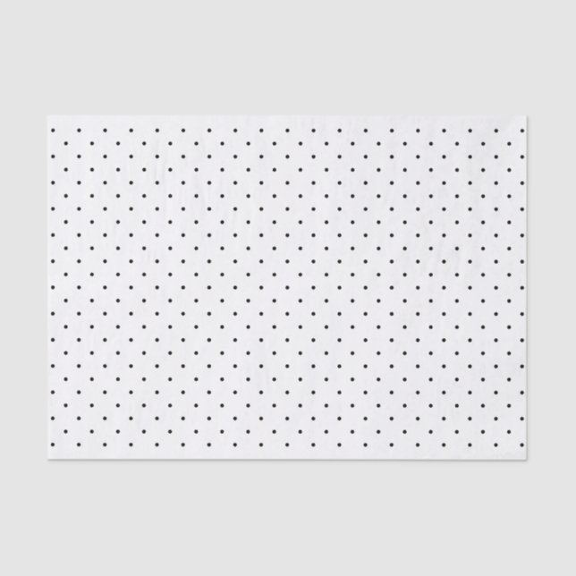 Seda Papel de Tecido de Pontos Neutros Funky (Frente )